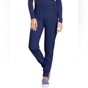 Cherokee Infinity Women's Knit Waistband Mid Rise Tapered Leg Jogger Tall Pant L